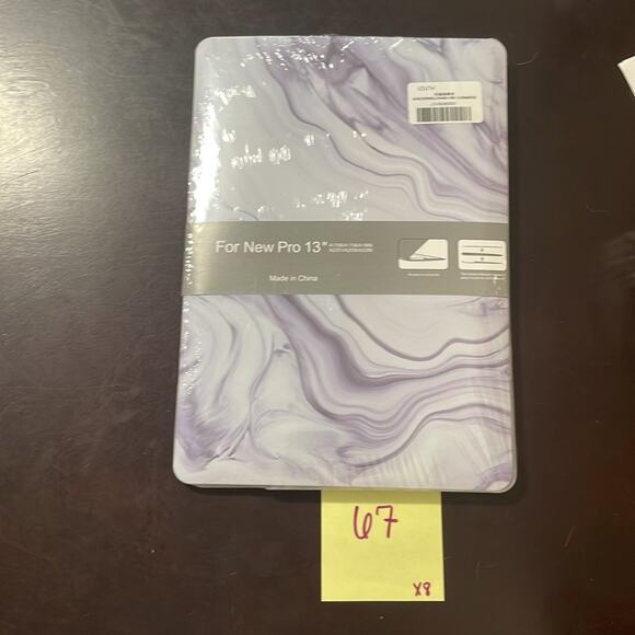 MacBook New Pro 13” purple marble design shell - Picture 3 of 3